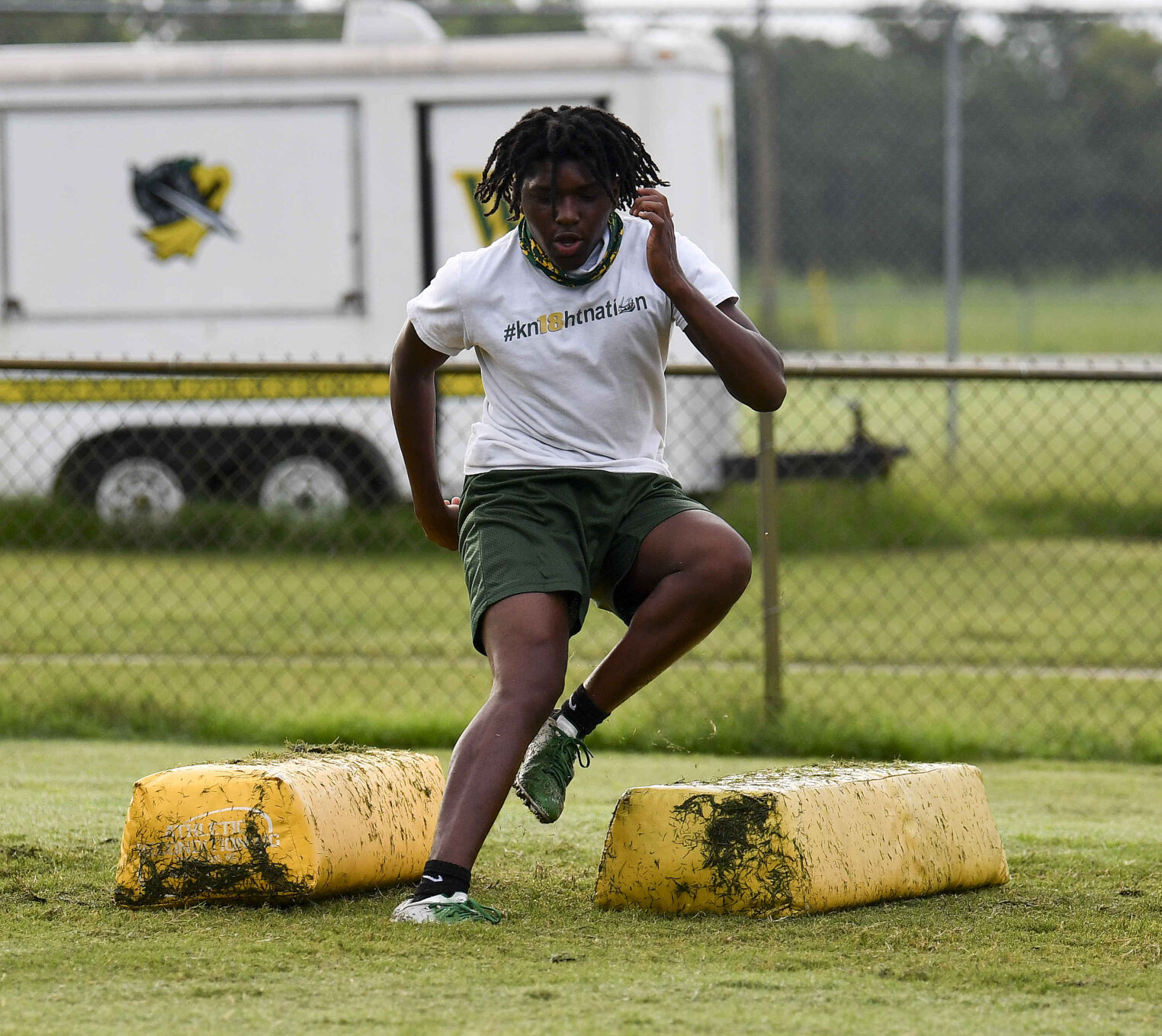 West Florence High School football practice